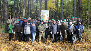 Госинспекторы приняли участие в акции «Чистый лес»