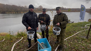 Зарыбление реки Днепр