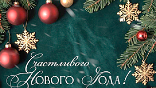 С наступающим Новым годом!
